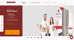 Desktop Screenshot of construtorabrascon.com.br